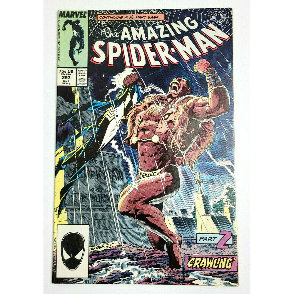 AMAZING SPIDER-MAN # 293 - (1987) - KRAVEN THE HUNTER APP